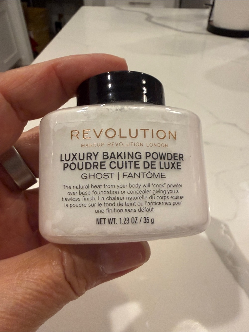 Revolution Luxury Baking Powder — Ghost White Setting Powder